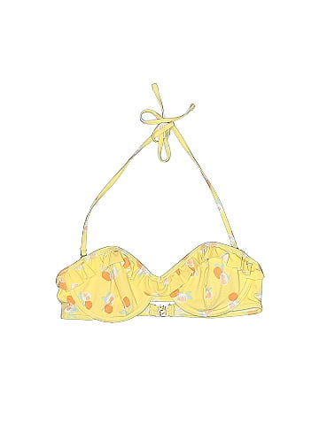 Topshop hot sale yellow swimsuit