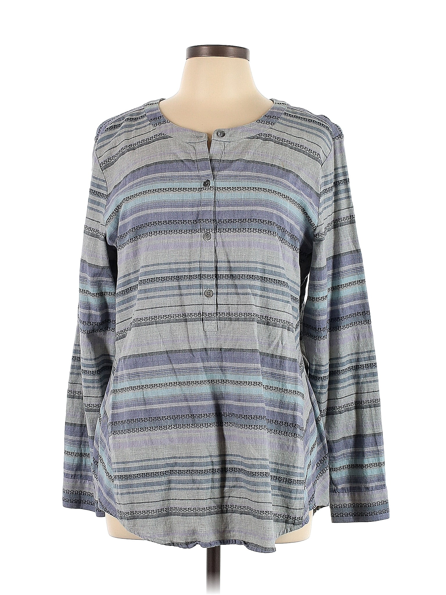 Jill Long Sleeve Tee in Syrah
