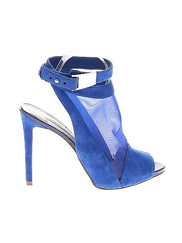 Guess blue outlet heels