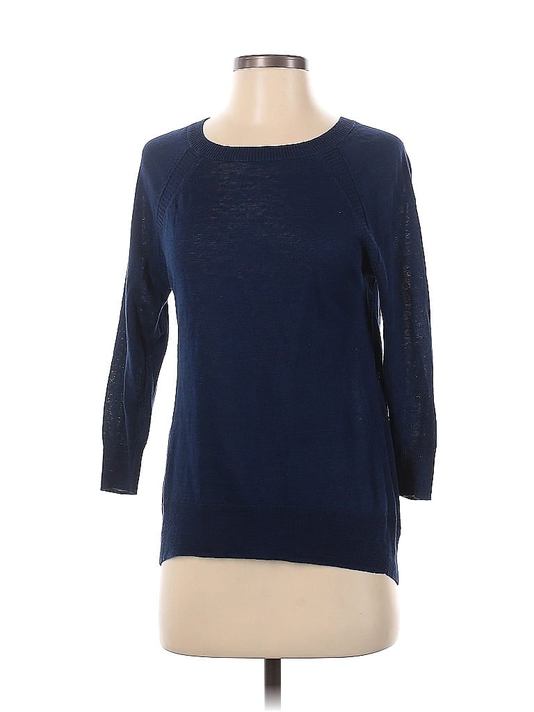 J.Crew 100% Linen Blue Pullover Sweater Size XS - photo 1