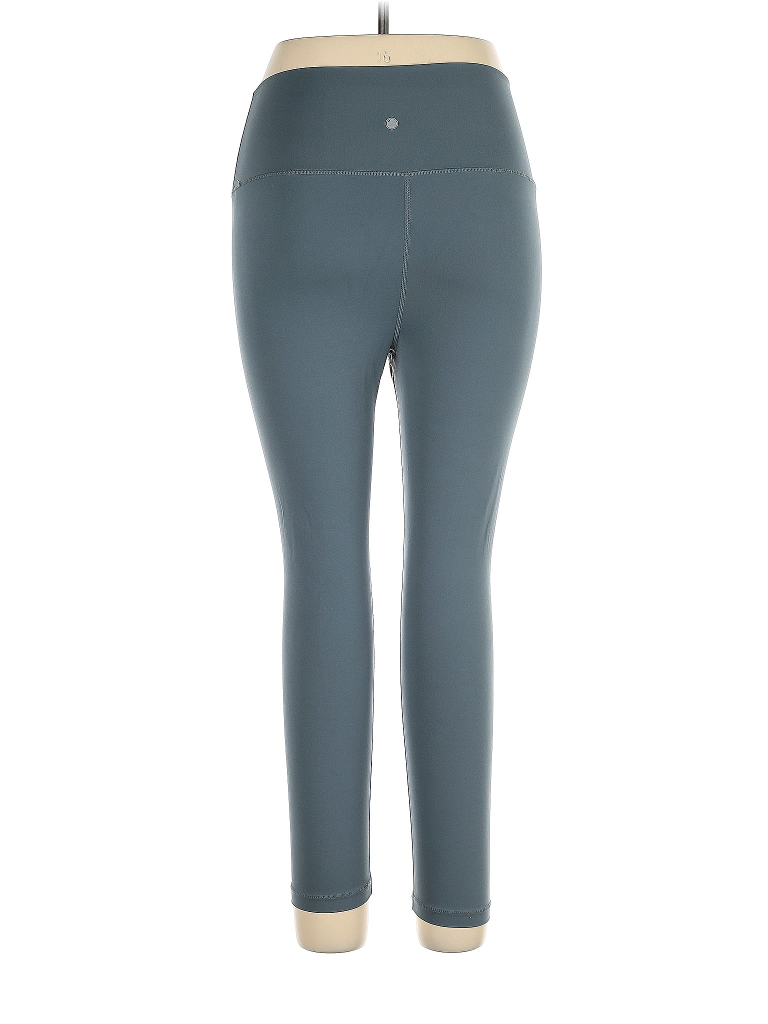 Yogalicious Solid Teal Yoga Pants Size XL - 68% off