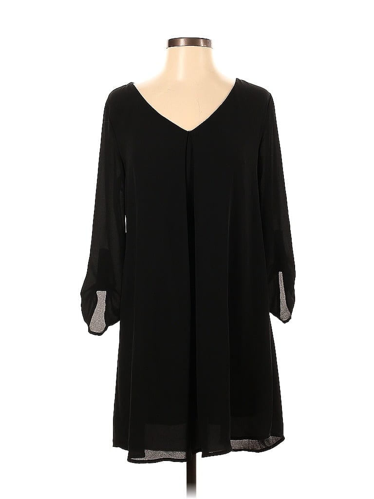 Pre-owned Lush Casual Dress In Black
