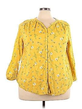Old Navy Plus Long Sleeve Blouse (view 1)