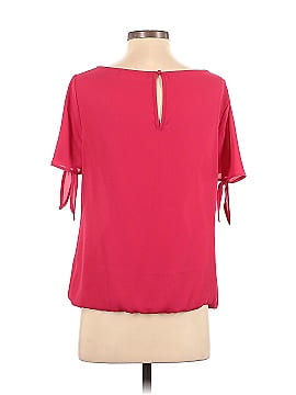 New York & Company Short Sleeve Blouse (view 2)