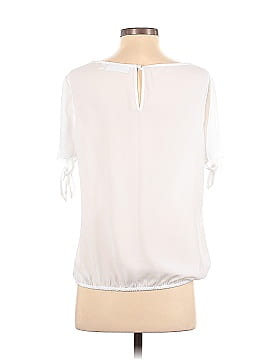 New York & Company Short Sleeve Blouse (view 2)