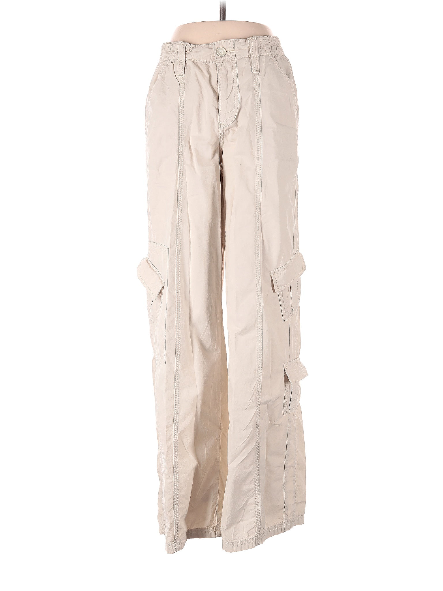 BDG Solid Tan Ivory Cargo Pants Size S 49 off ThredUp