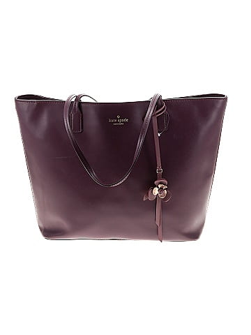 Kate spade hot sale burgundy tote