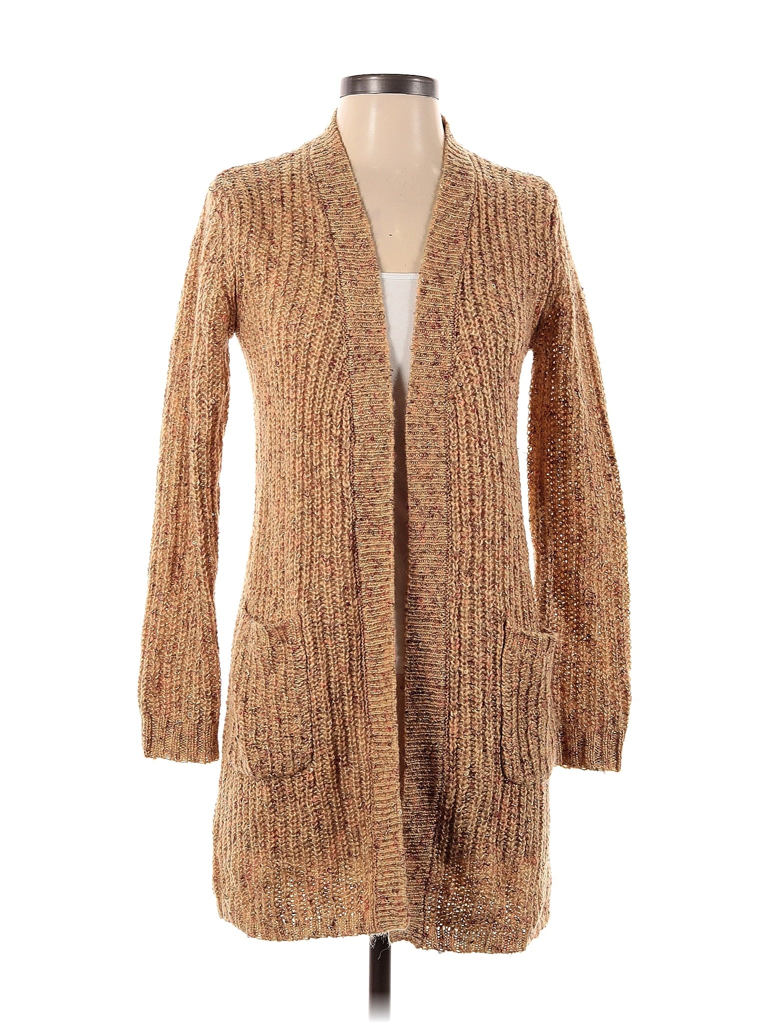 Dakota Cardigan: Oatmilk main image 0