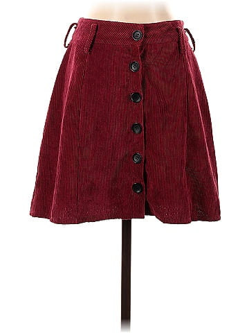 Burgundy skirt outlet 60