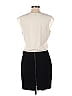 Banana Republic Color Block Solid Ivory Casual Dress Size 6 - photo 2