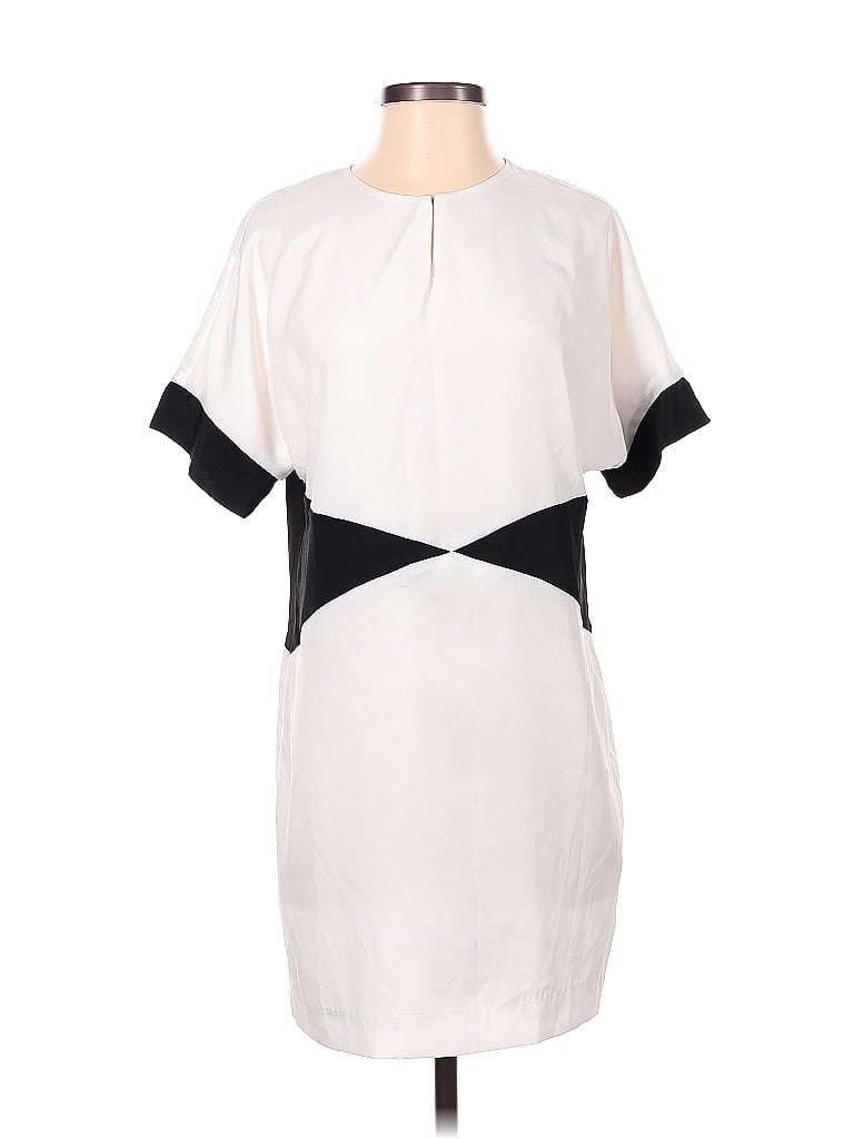 Pre-owned Ali & Jay Casual Dress In White