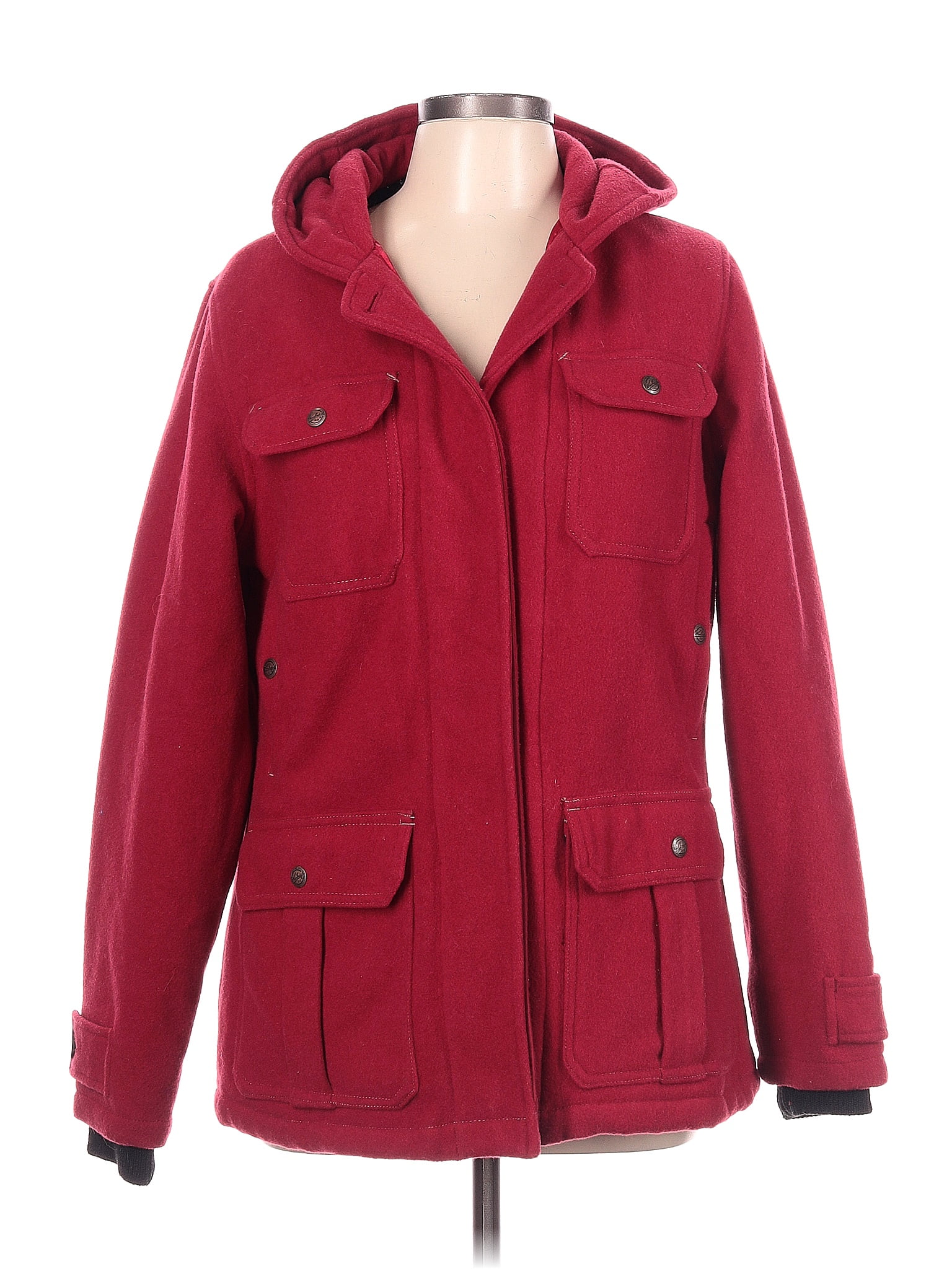 Woolrich Red Wool Jacket main image 0