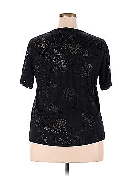 Designs & Co Lane Bryant Short Sleeve Top (view 2)