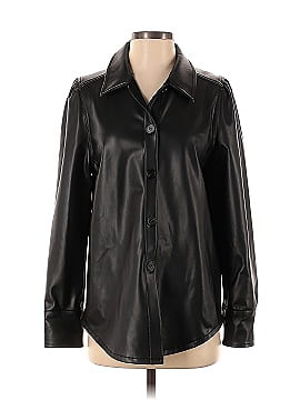 Michael Stars Faux Leather Top (view 1)