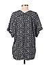 Blue Rain 100% Polyester Black Short Sleeve Blouse Size S - photo 2