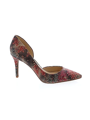 Jessica simpson multi colored heels sale