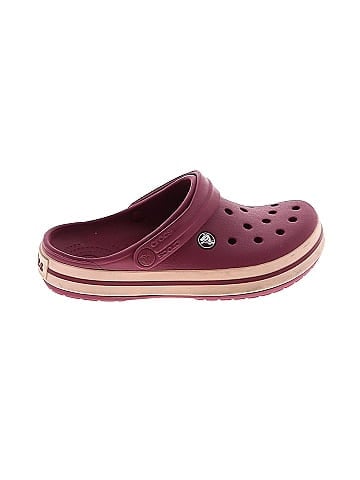 Crocs burgundy clearance