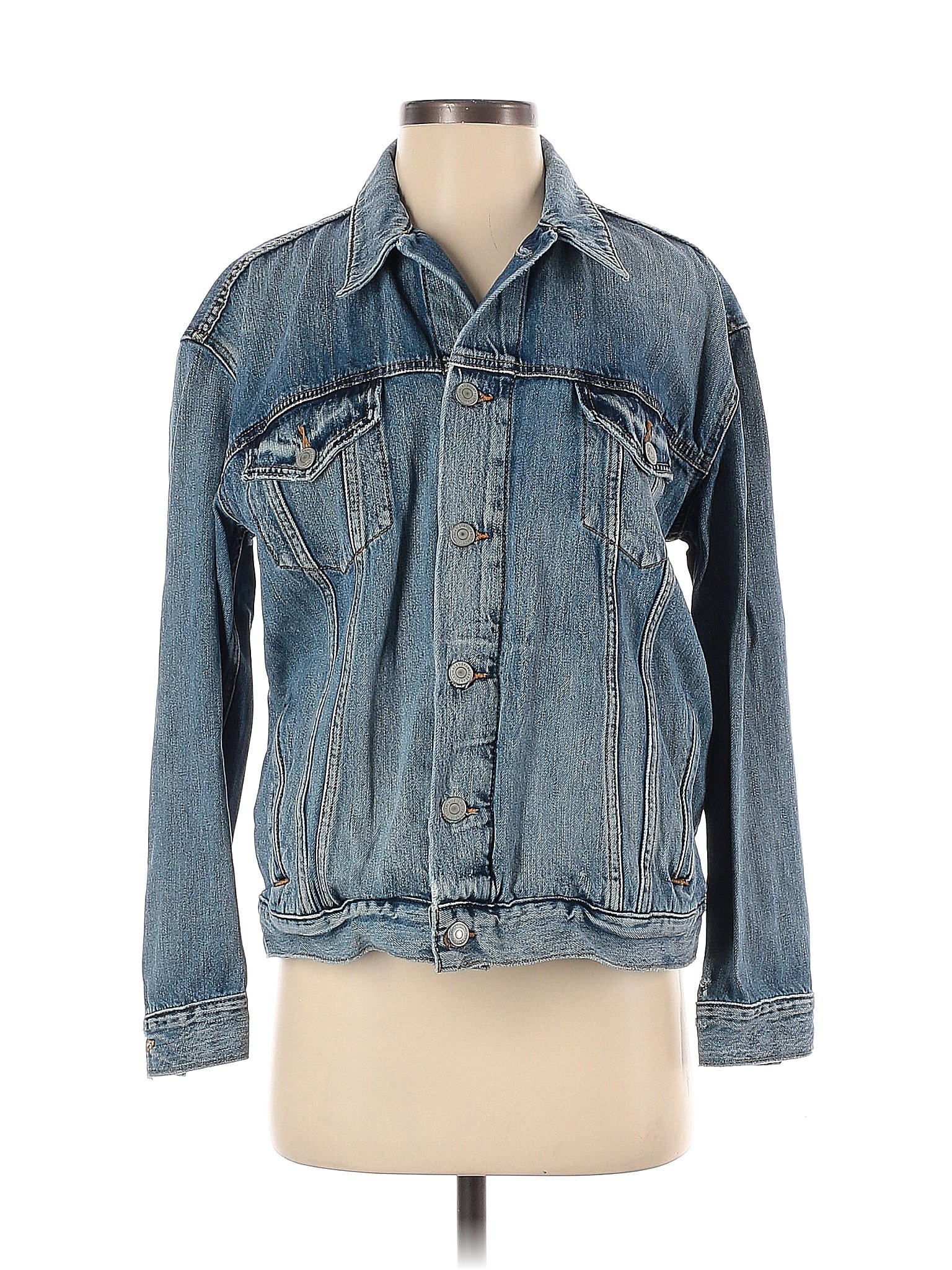 Lucky Brand Blue Denim Jacket Size S - 66% off | ThredUp