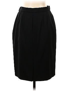 Yves Saint Laurent Variation Wool Skirt (view 2)