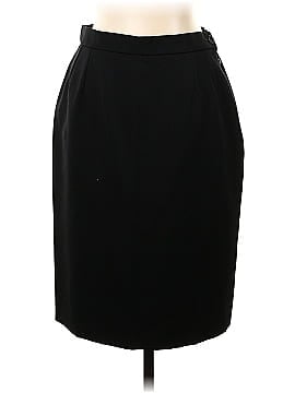 Yves Saint Laurent Variation Wool Skirt (view 1)