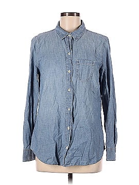 Gap Long Sleeve Button-Down Shirt (view 1)