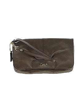 Coach Factory Leather Wristlet (view 1)