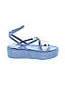 Stuart Weitzman Blue Sandals Size 8 1/2 - photo 1