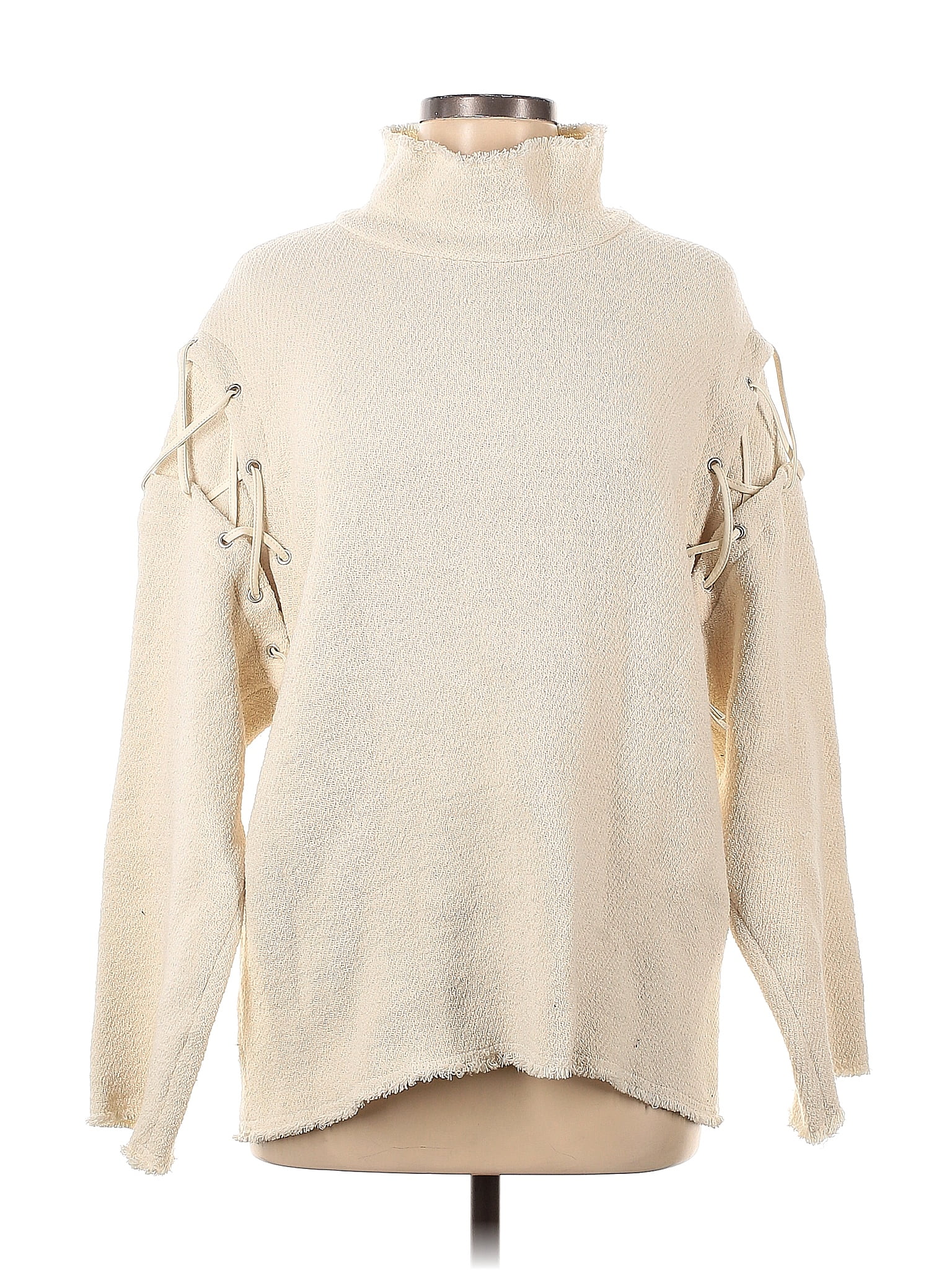 Robe Cocktail Luxueuse HIGH USE - Ivoire, Taille 38 (US 4) - Viscose/coton - Neuve Sans étiquette
