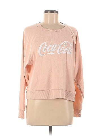 Pink coca cola online sweatshirt