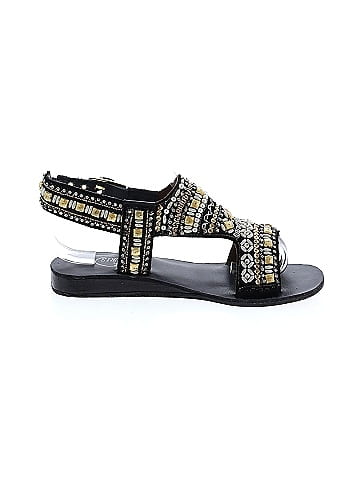 Black sandals size 5 hot sale