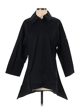 Truth + Style Long Sleeve Button-Down Shirt (view 1)
