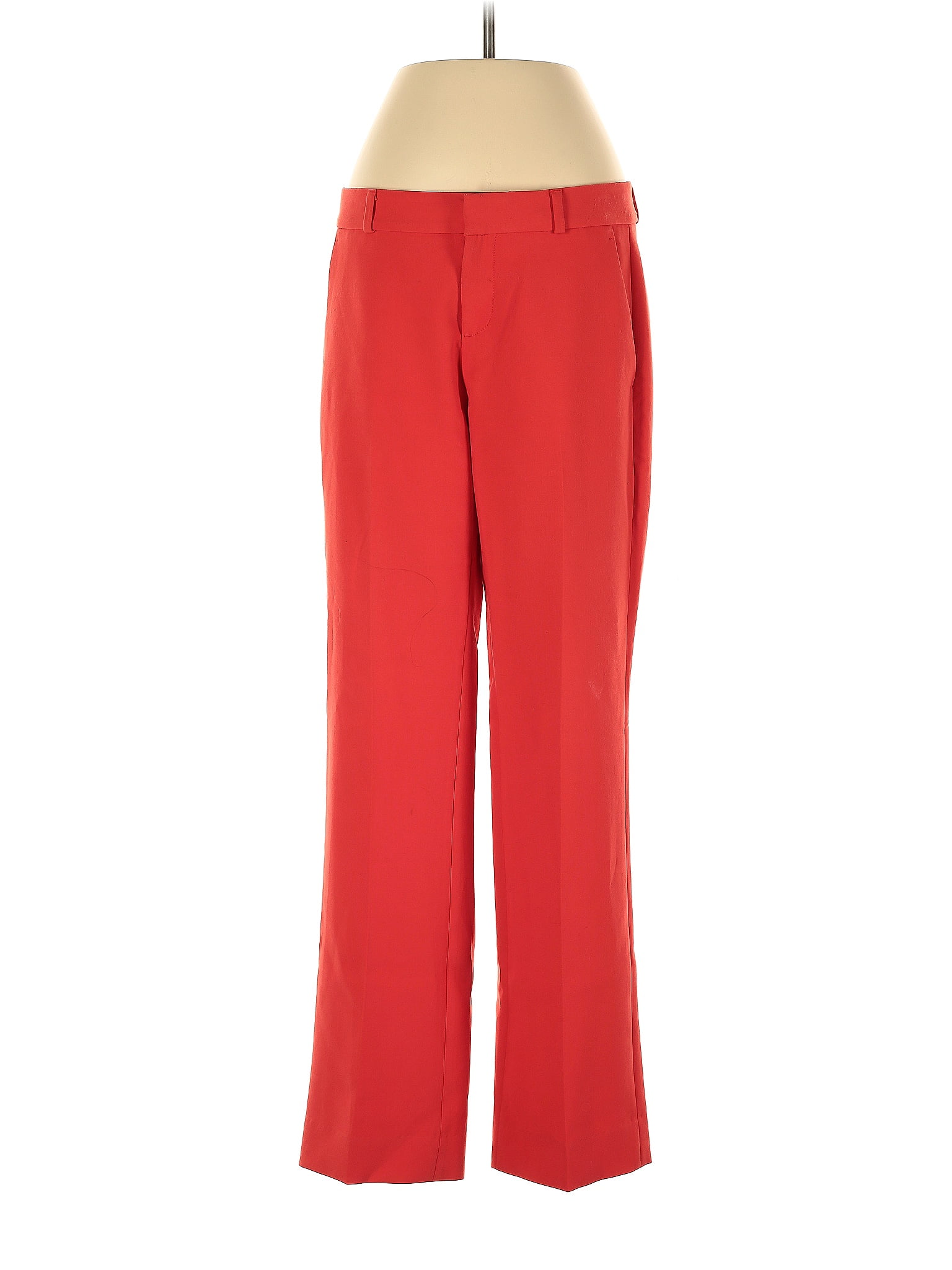 Banana Republic Solid Red Dress Pants Size 2 - 75% off | ThredUp