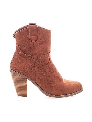 shoedazzle brown boots