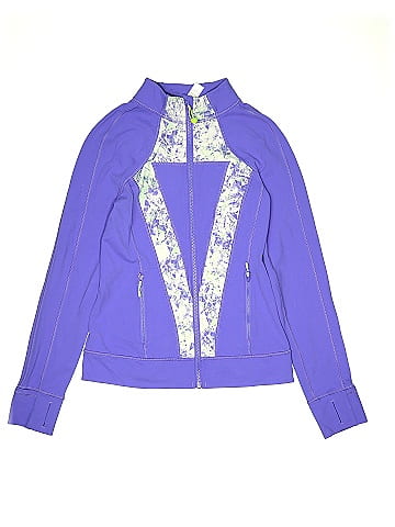 Ivivva Purple Track Jacket Size 14 - 57% off | ThredUp