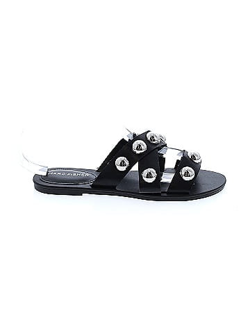 Marc fisher black discount sandals