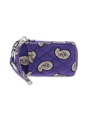 Vera bradley deals purple wristlet