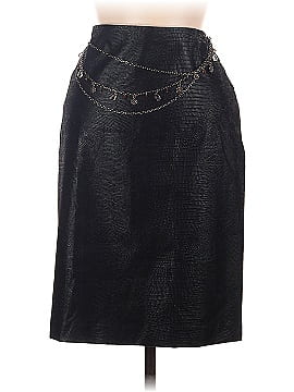 Maggy London Faux Leather Skirt (view 1)