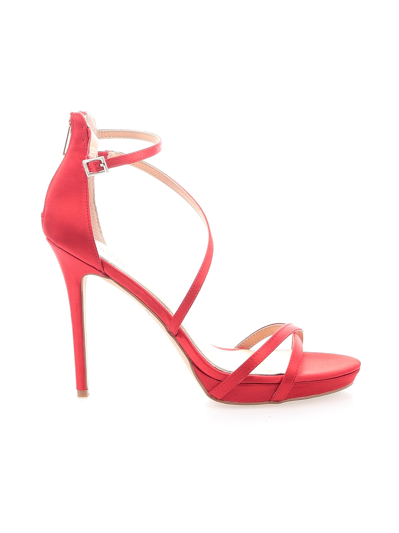 badgley mischka red heels