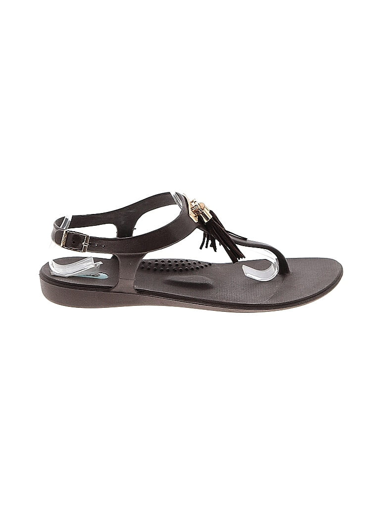 Oka B. Solid Brown Sandals Size 9 - 60% off | ThredUp