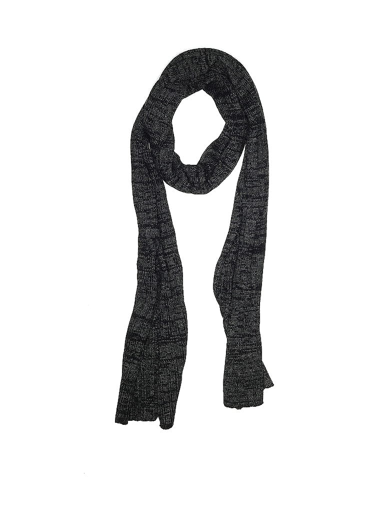Pre-owned Assorted Brands Scarf In Black