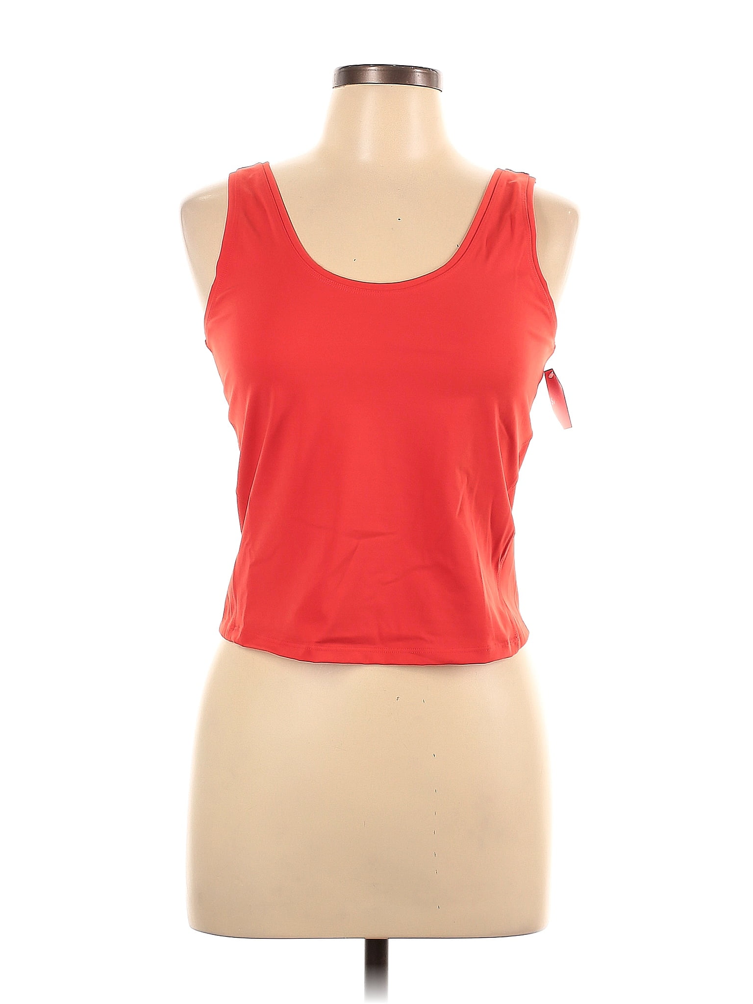 SPANX Red Active Tank Size L 59 off ThredUp