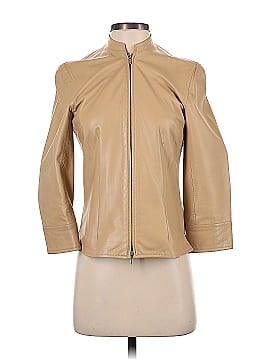 THE WRIGHTS Faux Leather Jacket (view 1)