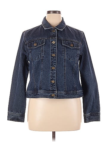 Jones new york 2024 signature jean jacket