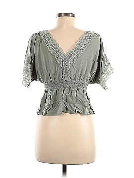 Almost Famous Short Sleeve Blouse (view 2)