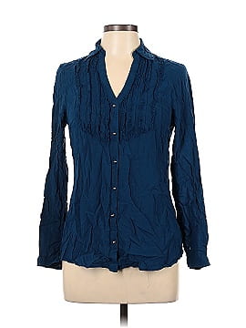 Express Long Sleeve Button-Down Shirt (view 1)