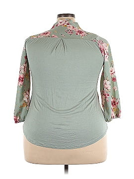 Tempted Hearts Long Sleeve Blouse (view 2)