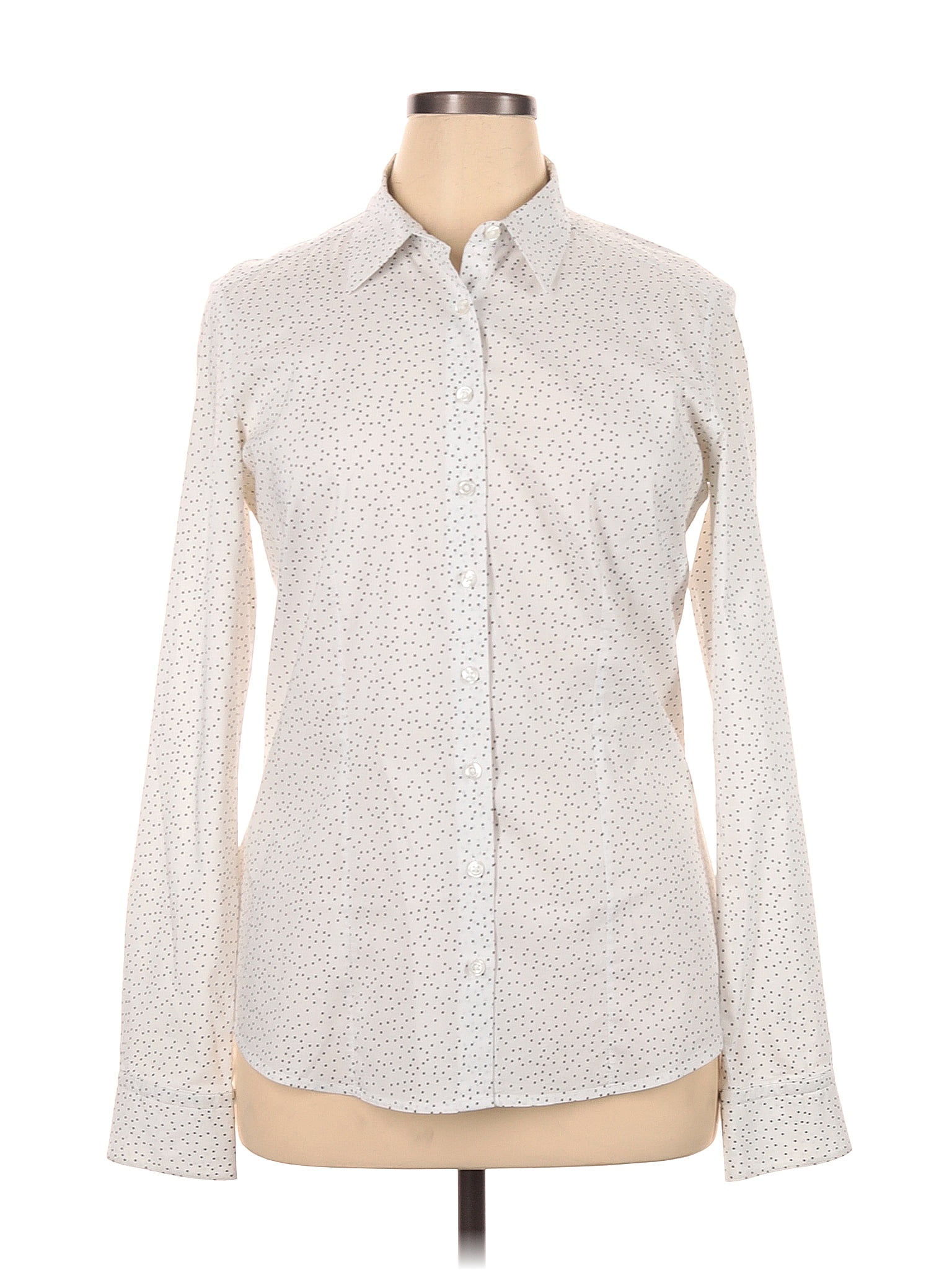 Haut Longues Manches Falls Creek Fille Taille 14/16 - Blanc, Message 'Peace Love Smile', Coton - Neuf Sans étiquettes