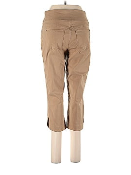 Westbound Petites Women's Cotton/lycra Tan Capri Pants Size 14