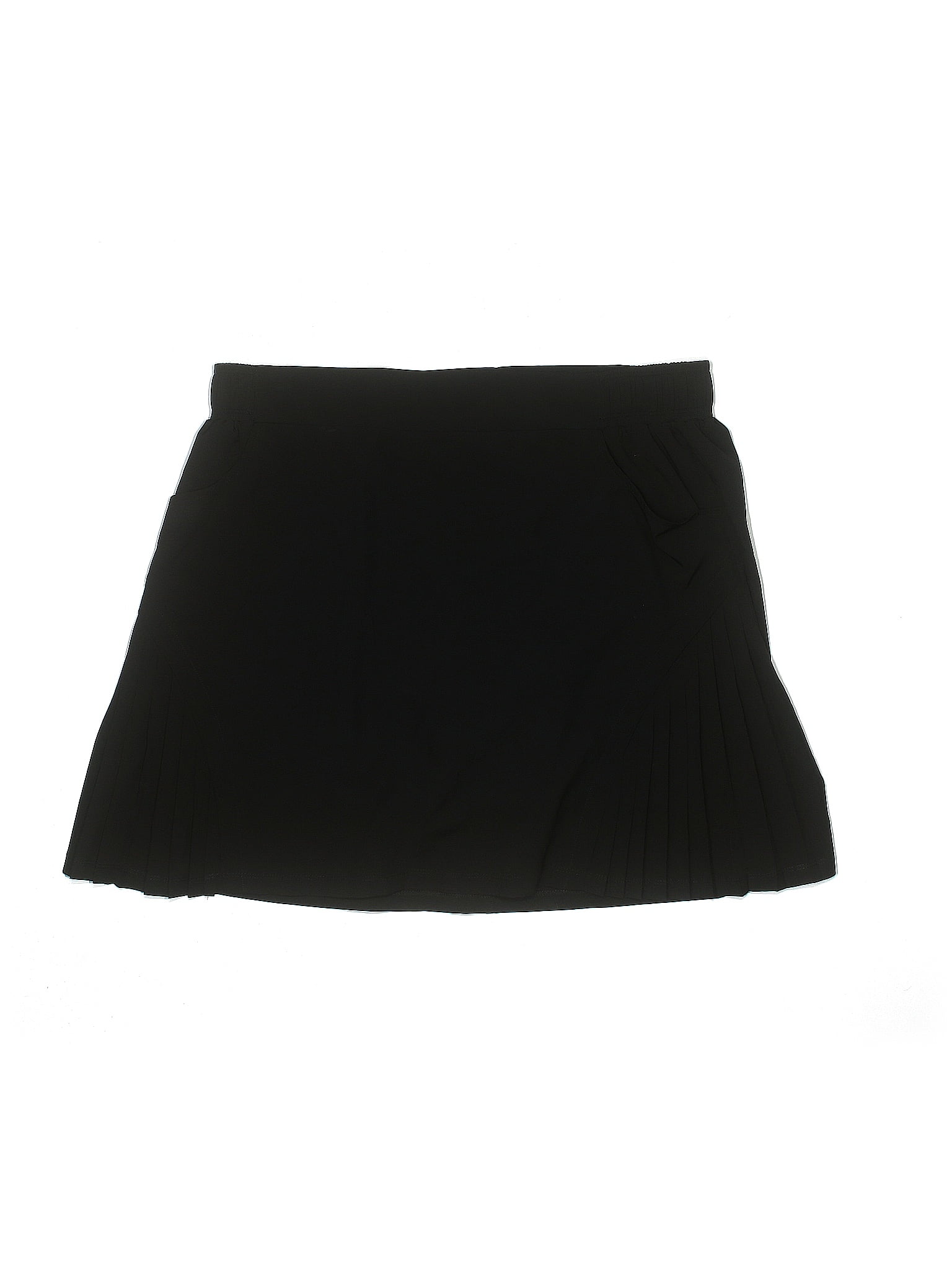 Mondetta Solid Black Casual Skirt Size XL - 68% off