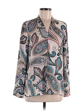 Dana Buchman Long Sleeve Blouse (view 1)